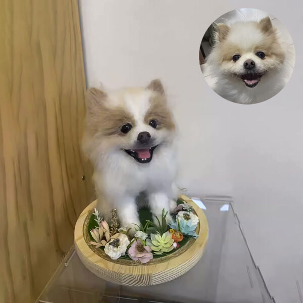 custom 3d needle felting pet replicas