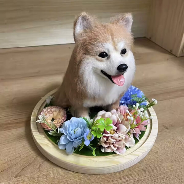 custom 3d needle felting pet replicas