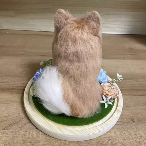 custom 3d needle felting pet replicas