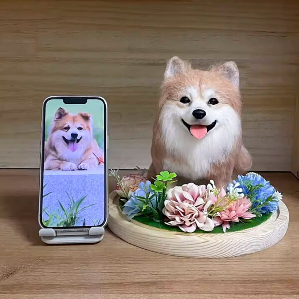 custom 3d needle felting pet replicas