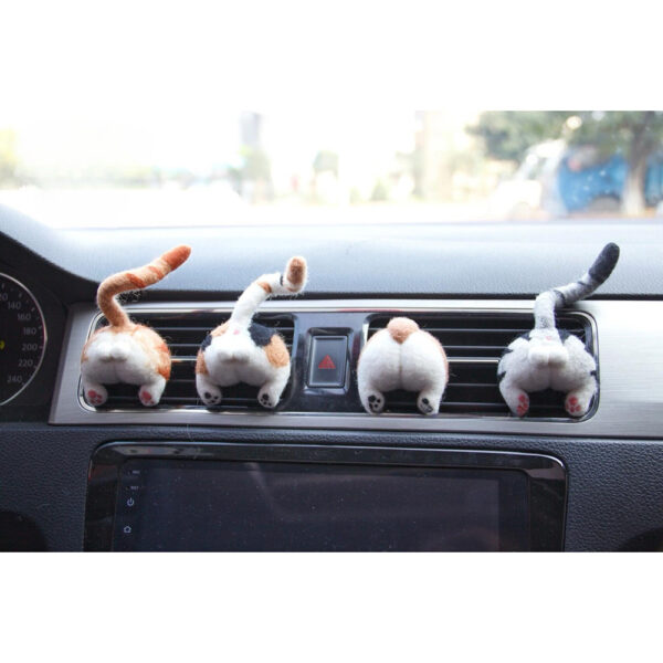 custom 3d needle felting car pet decor