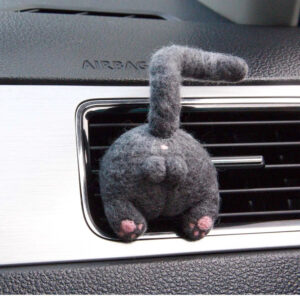 custom 3d needle felting car pet decor