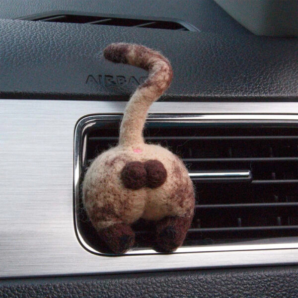 custom 3d needle felting car pet decor