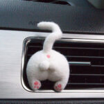 custom 3d needle felting car pet decor