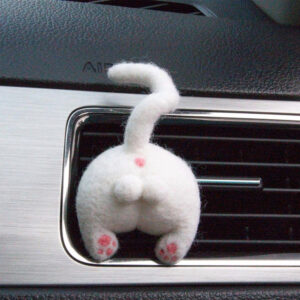custom 3d needle felting car pet decor