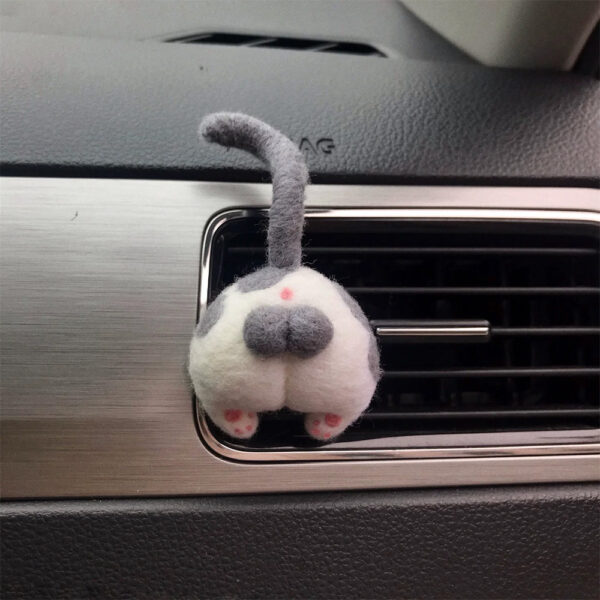 custom 3d needle felting car pet decor