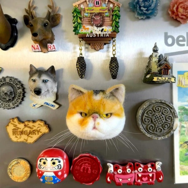 custom 3d needle felting car pet decor