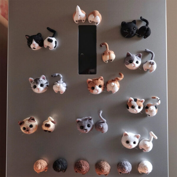 custom 3d needle felting car pet decor