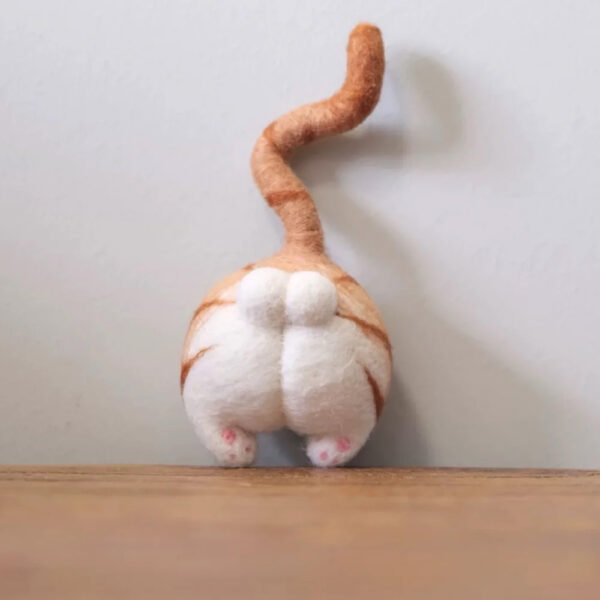 custom 3d needle felting car pet decor