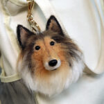 customized 3d needle felting pet keychain 12