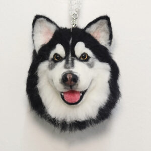 customized 3d needle felting pet keychain 13
